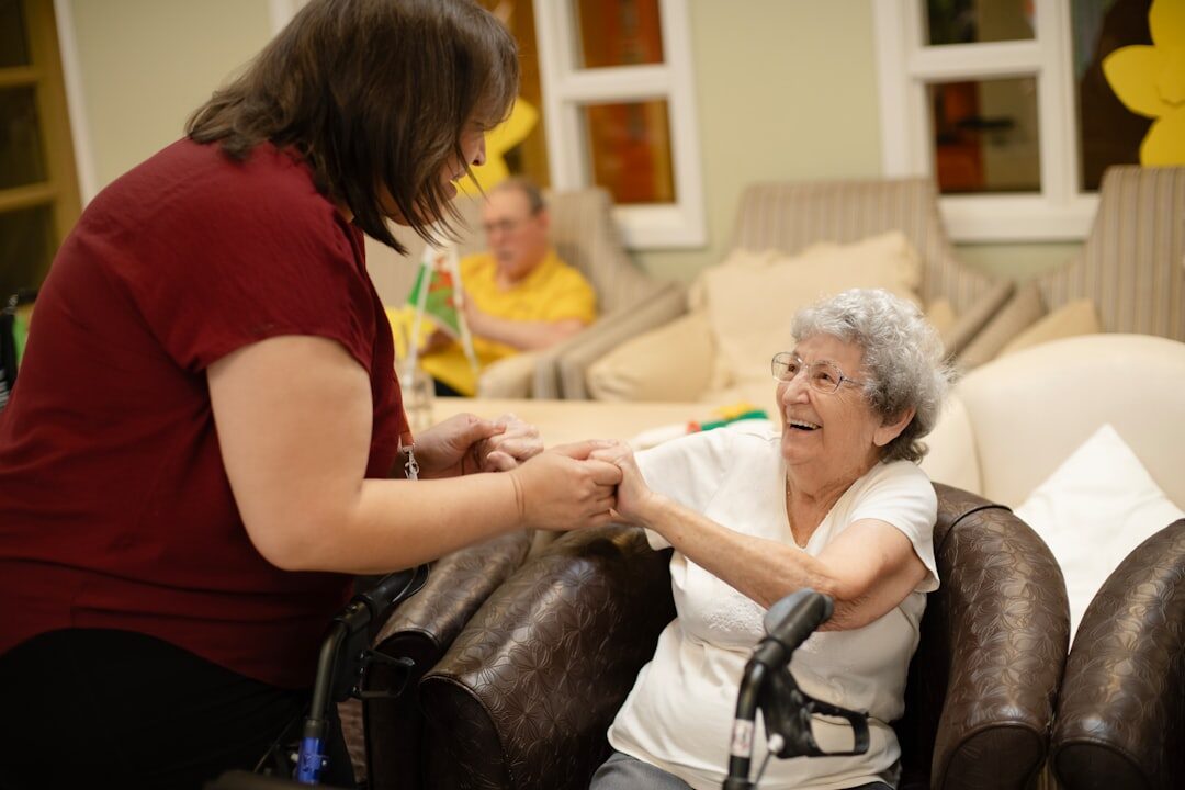 modern senior center interior