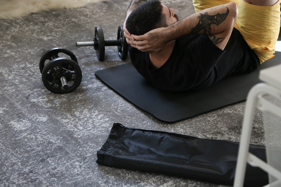 senior people exercising in gym
