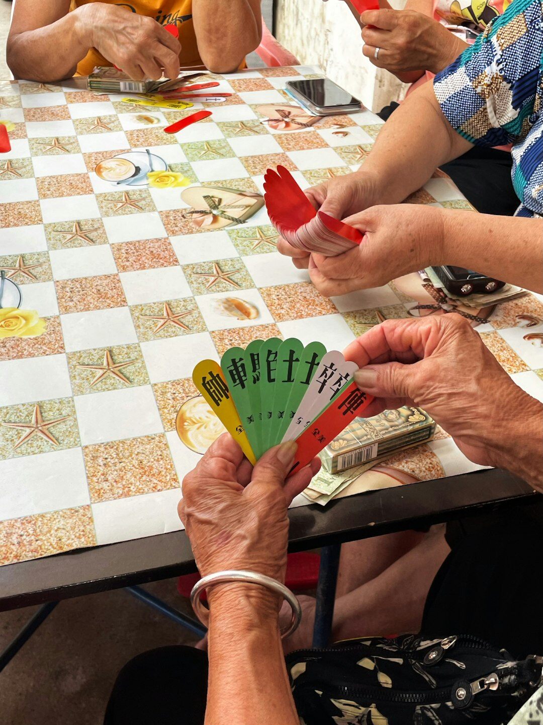 seniors playing games